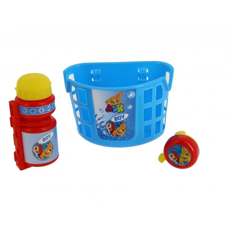Velo Store - UK Children's basket + canister + bell Aok | Extra 10% off with Subscription, Postage £16.79 to UK Fedex.