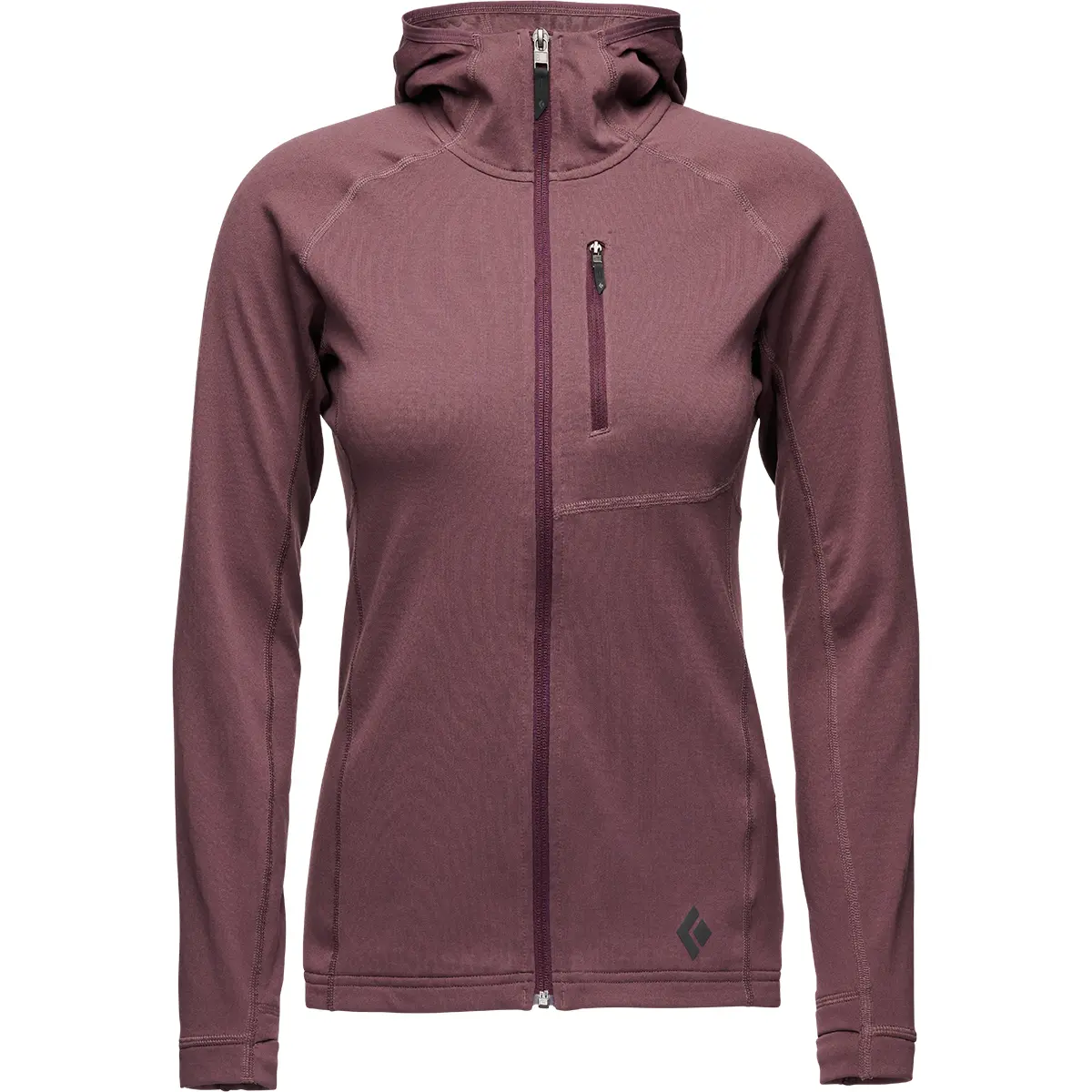 Hoodie Damen Black Diamond Coefficient