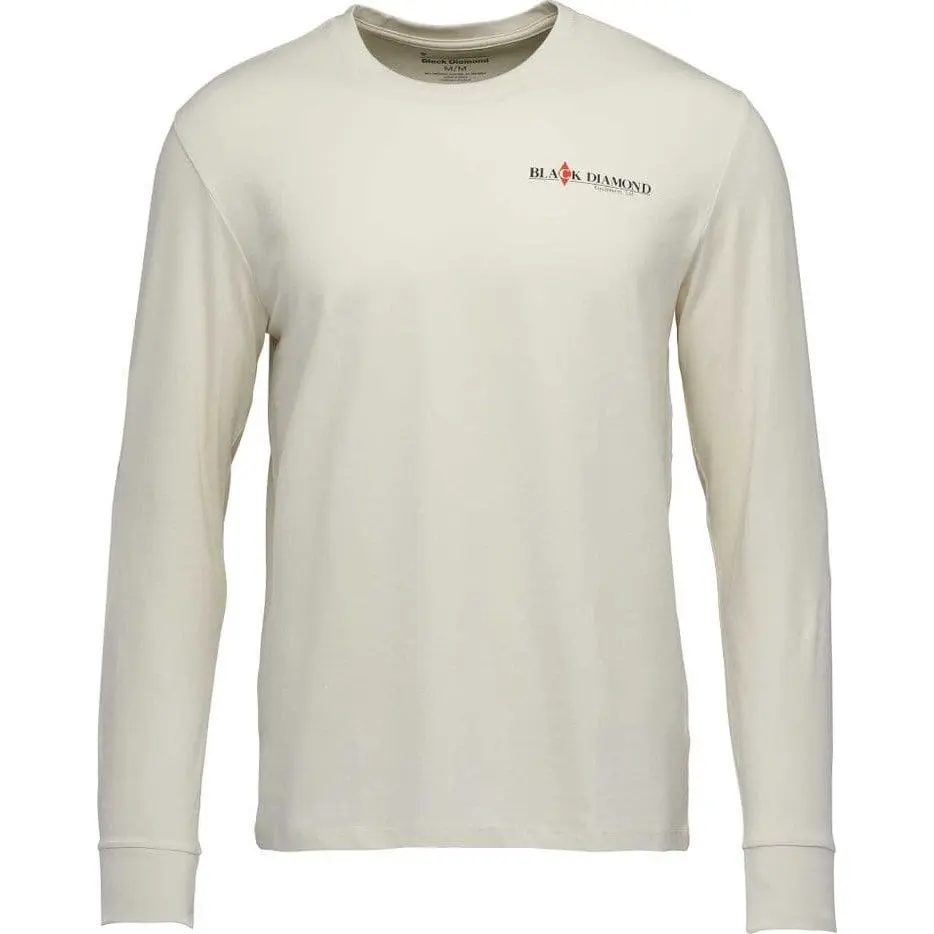 T-shirt met lange mouwen Black Diamond Heritage Wordmark