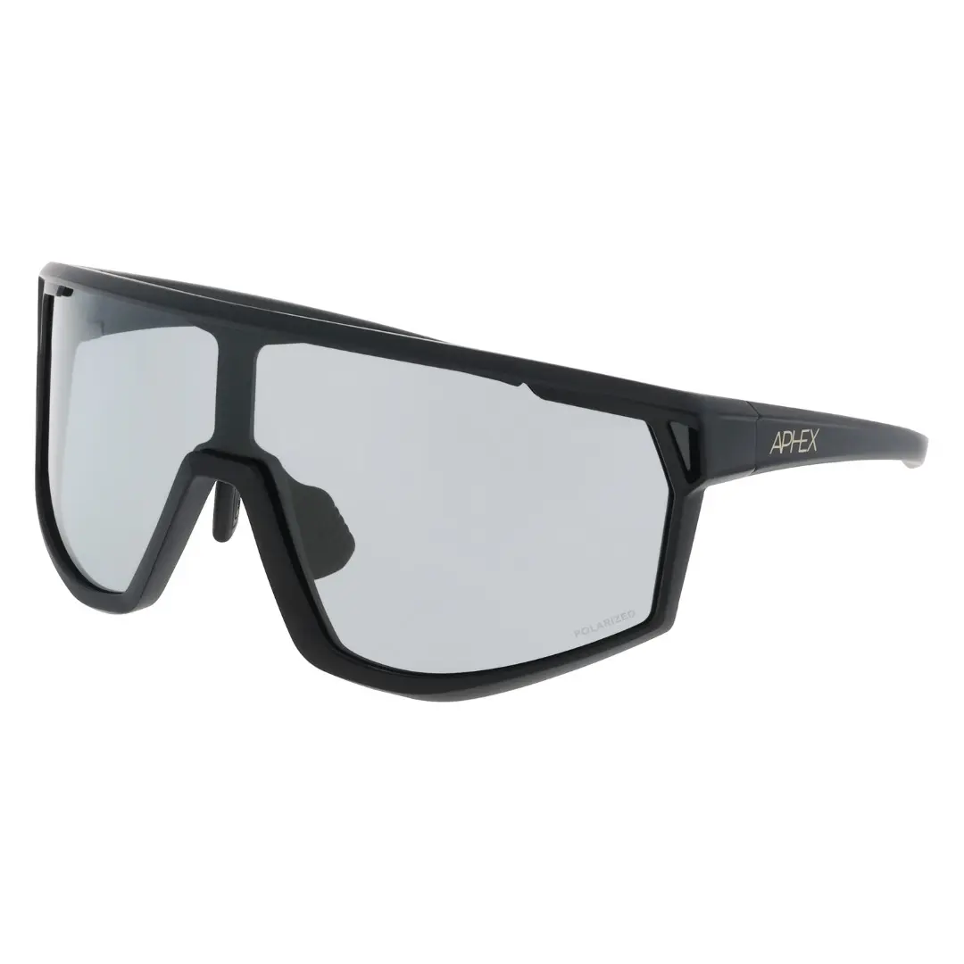 Aphex Unisex Noir Sunglasses Helix
