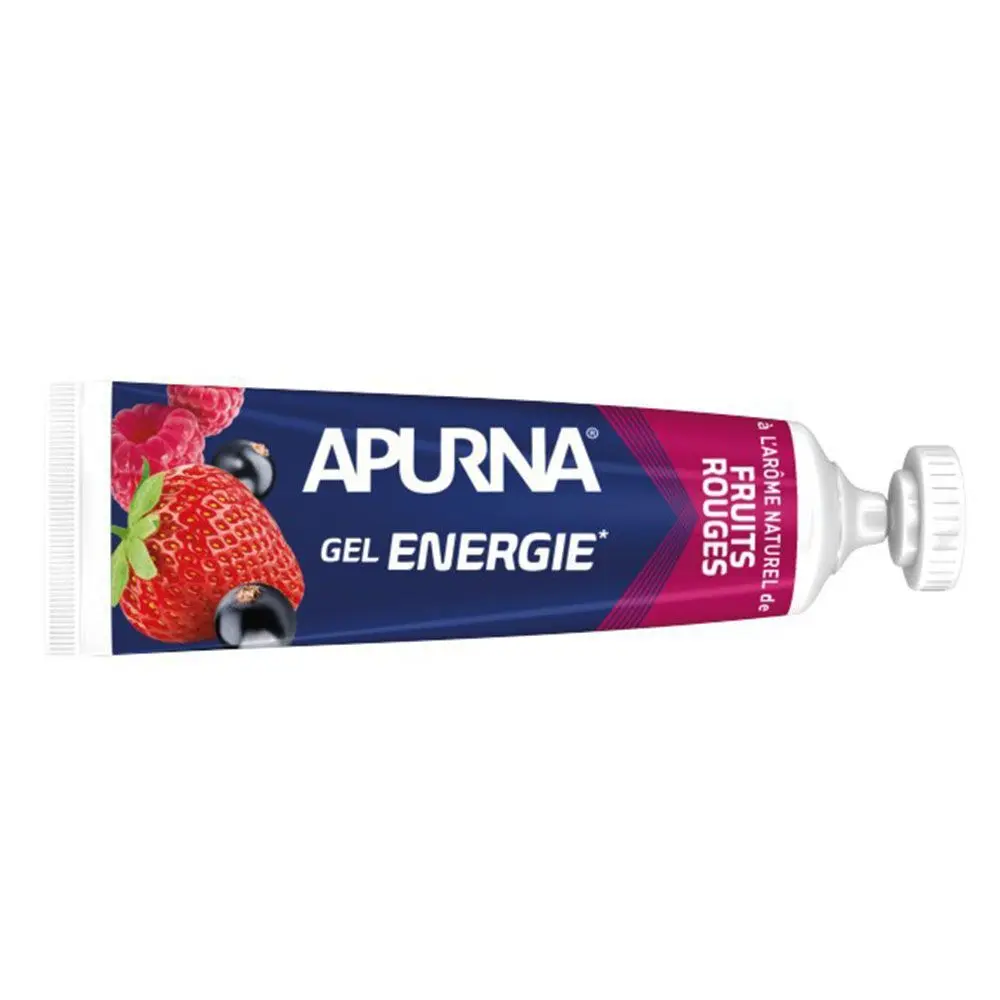 Apurna Bleu Set Of 5 Red Fruit Long-Distance Energy Gels +2H Effort