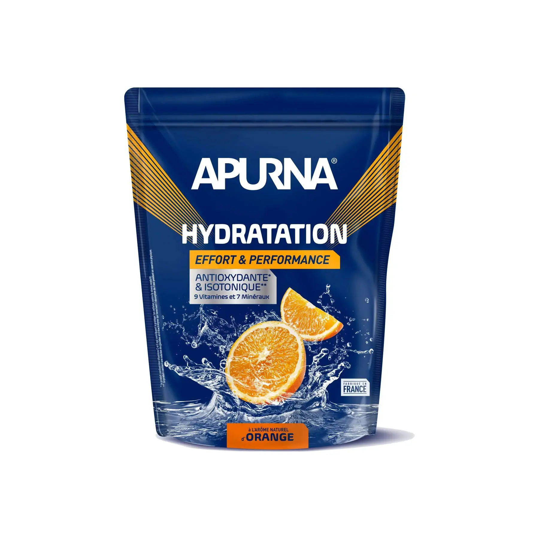 Apurna Arancione Bevanda Energetica All'arancia Doypack