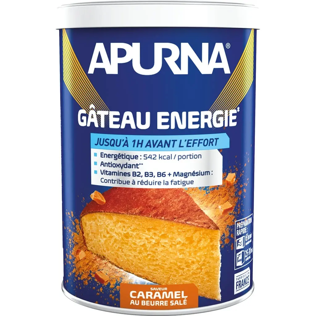 Apurna Orange Protein Cake With Salted Caramel Energie