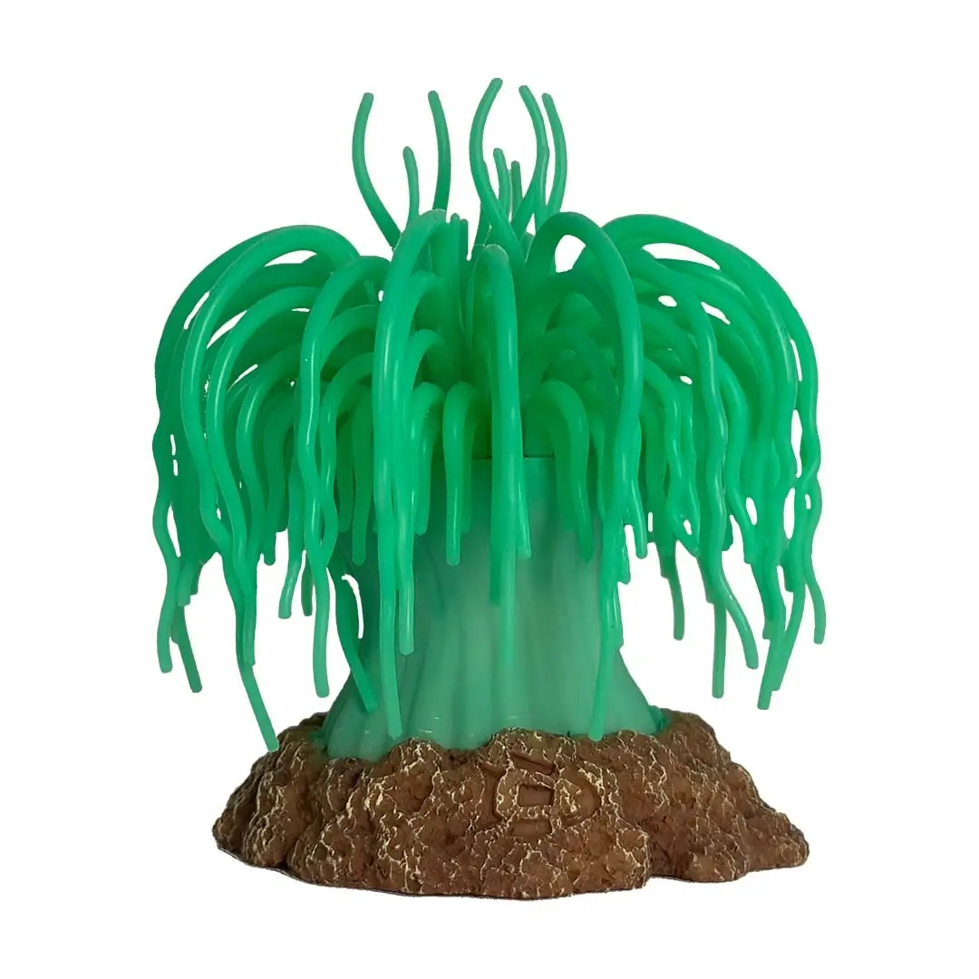 Comparer les prix de Décoration d'aquarium plante artificielle anémone Aqua Della