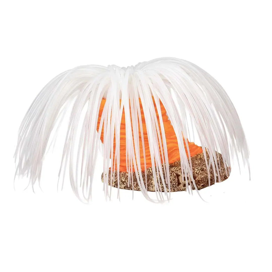 Comparer les prix de Décoration d'aquarium plante artificielle anémone cerianthus Aqua Della