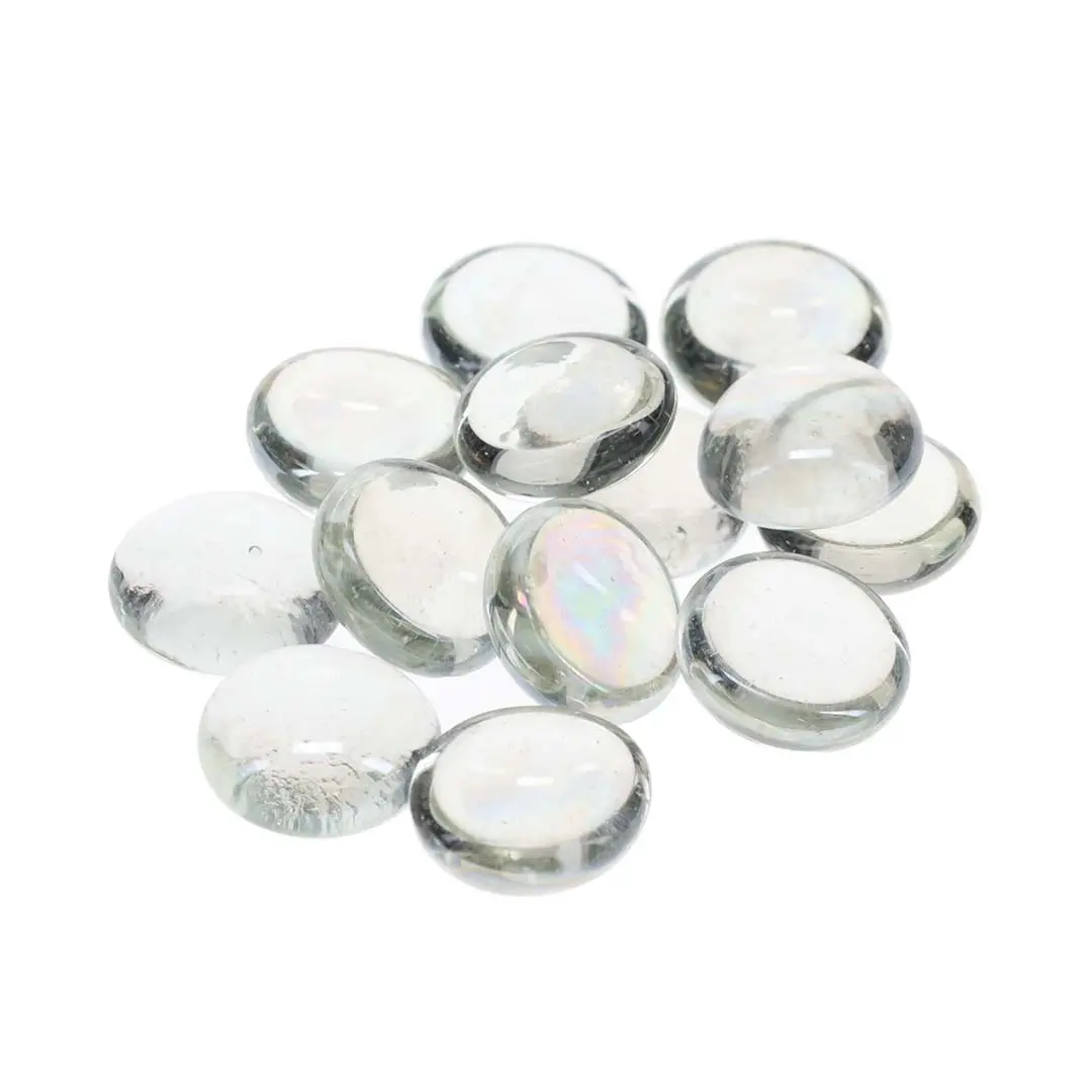 Aqua Della Blanc Glass Pebbles For Aquarium