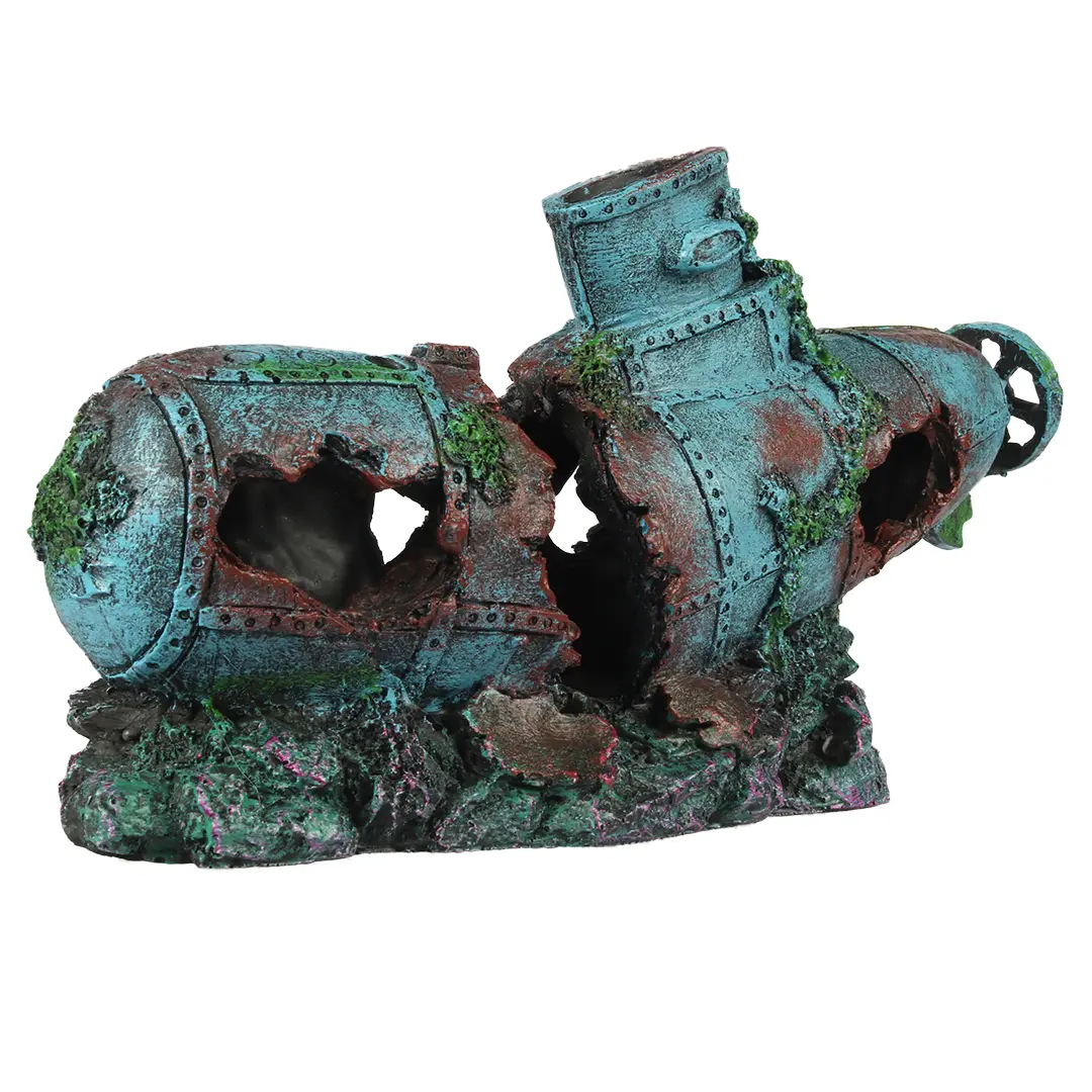 Meilleurs prix pour Décoration d’aquarium moteur d’avion Aqua Della