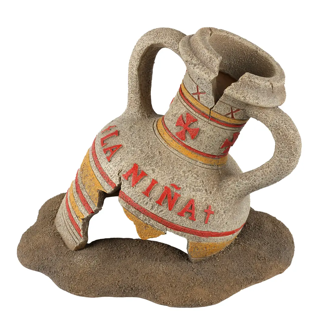 Comparer les prix de Décoration d’aquarium amphore la niña Aqua Della