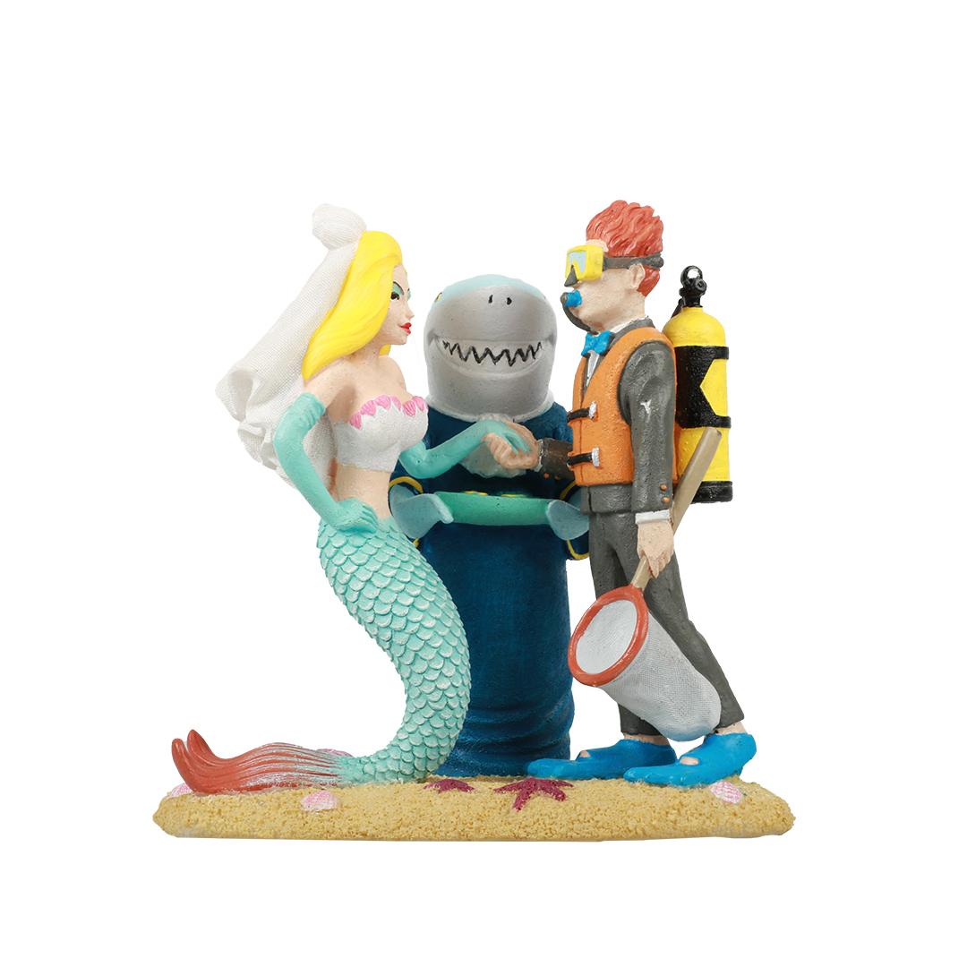 Meilleurs prix pour Décoration d’aquarium Aqua Della Scuba Wedding