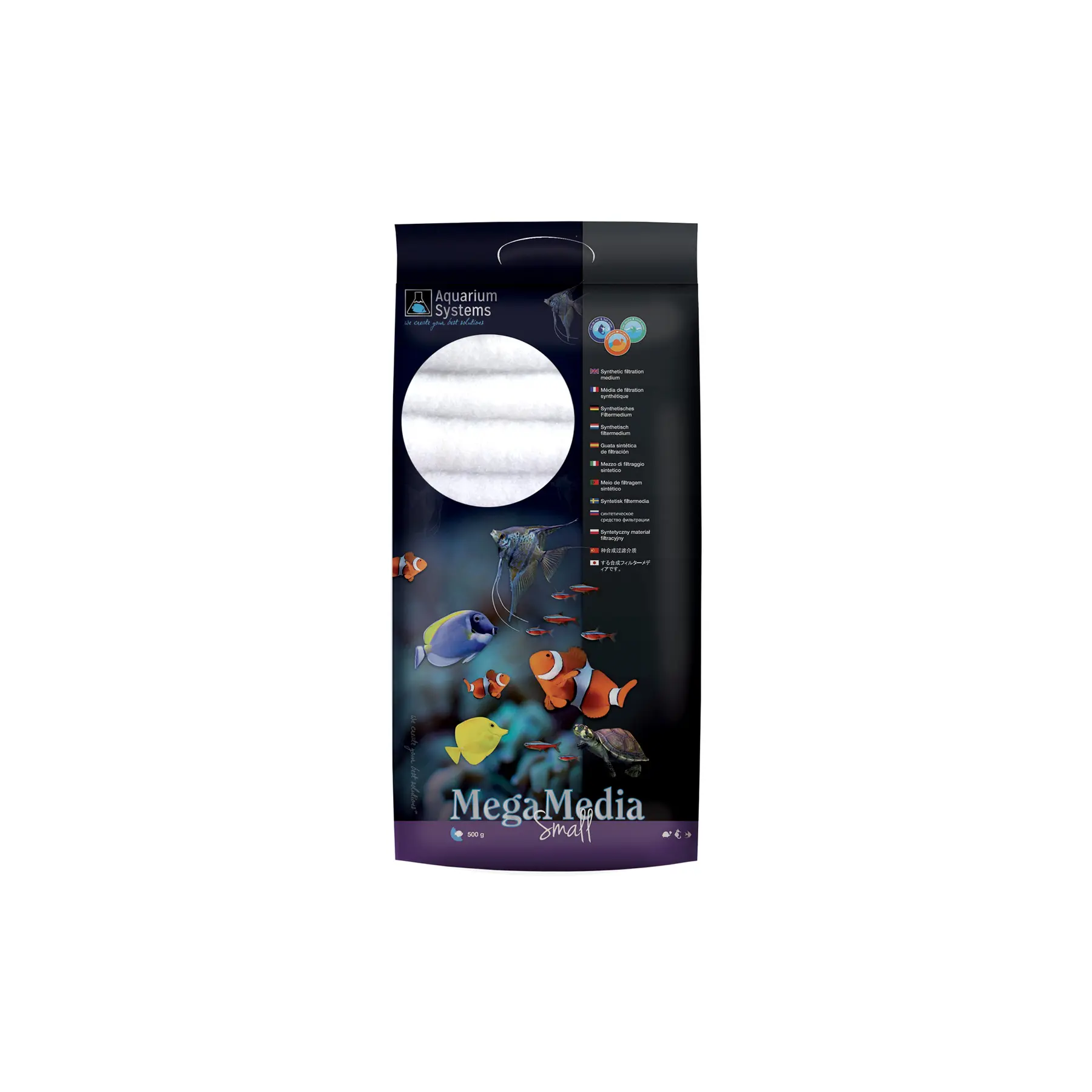 Aquarium Systems Blanc Filter Méga Média
