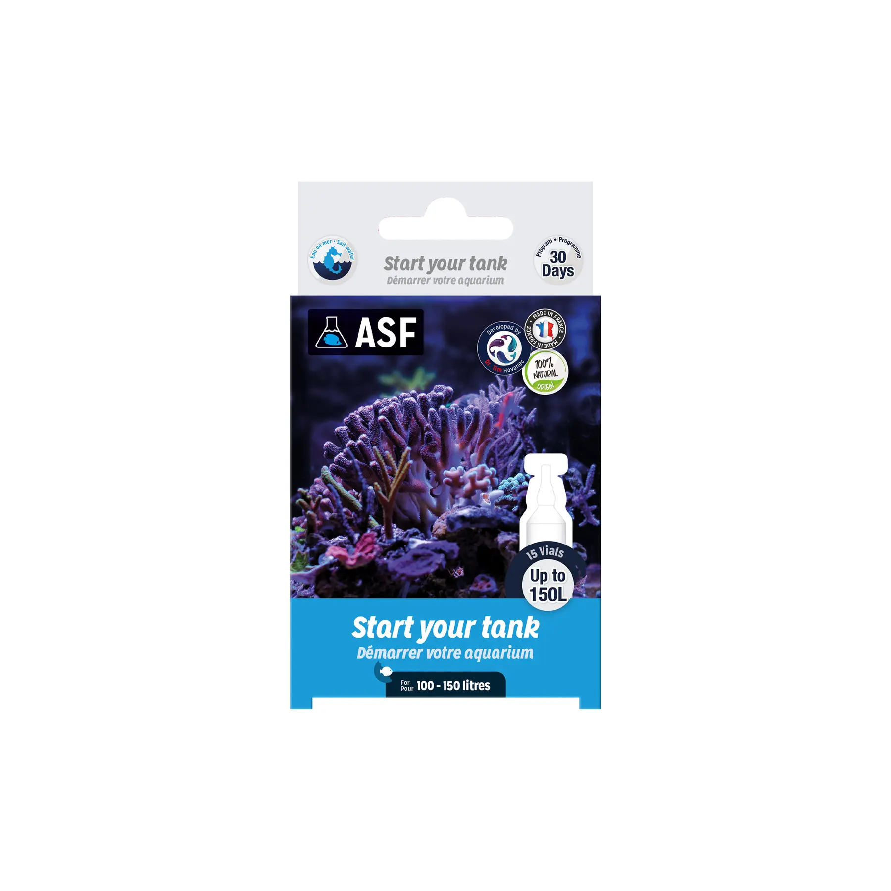Aquarium Systems Blanc Probiotics Start-Up Marin