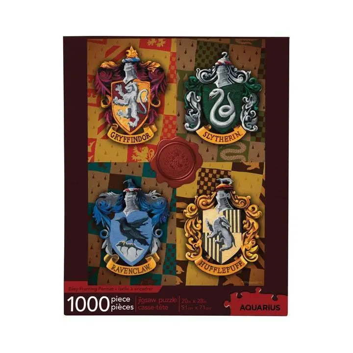 0840391115750 - 1000 Teile Puzzle Harry Potter Crests