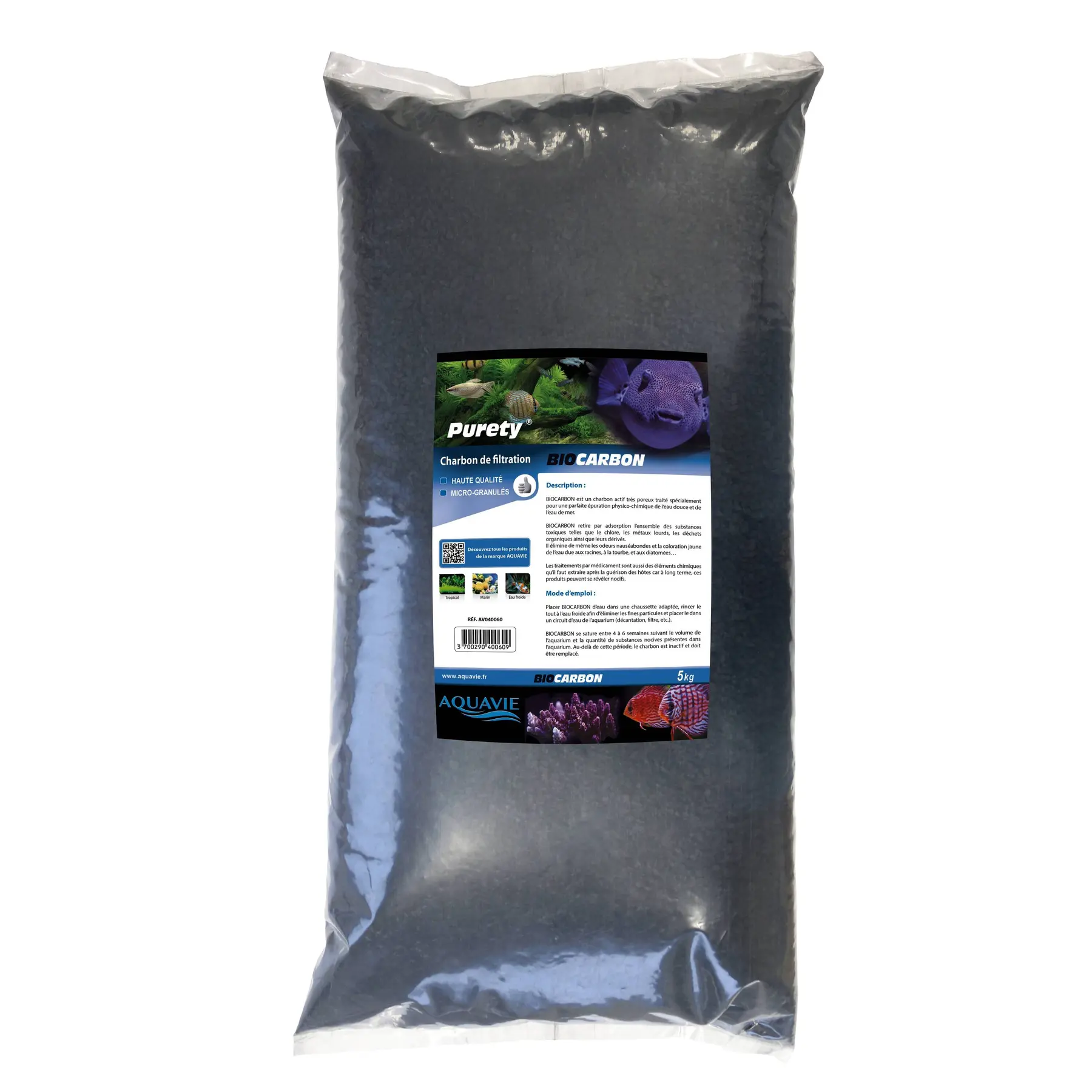 Meilleurs prix pour Filtre d’aquarium bio carbon Aquavie