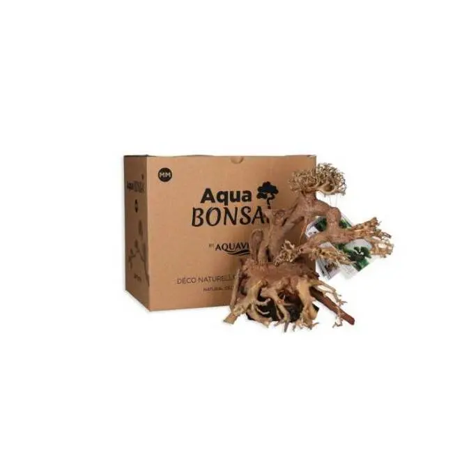 Meilleurs prix pour Décoration pour aquarium Aquavie Bonsai Natur Mm