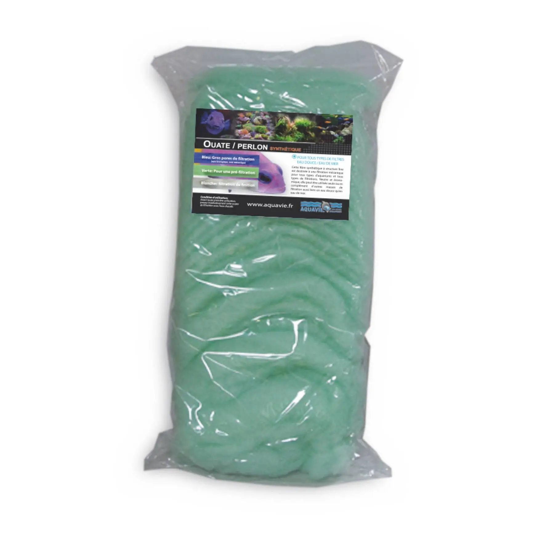 Meilleurs prix pour Ouate de filtration Aquavie 500g