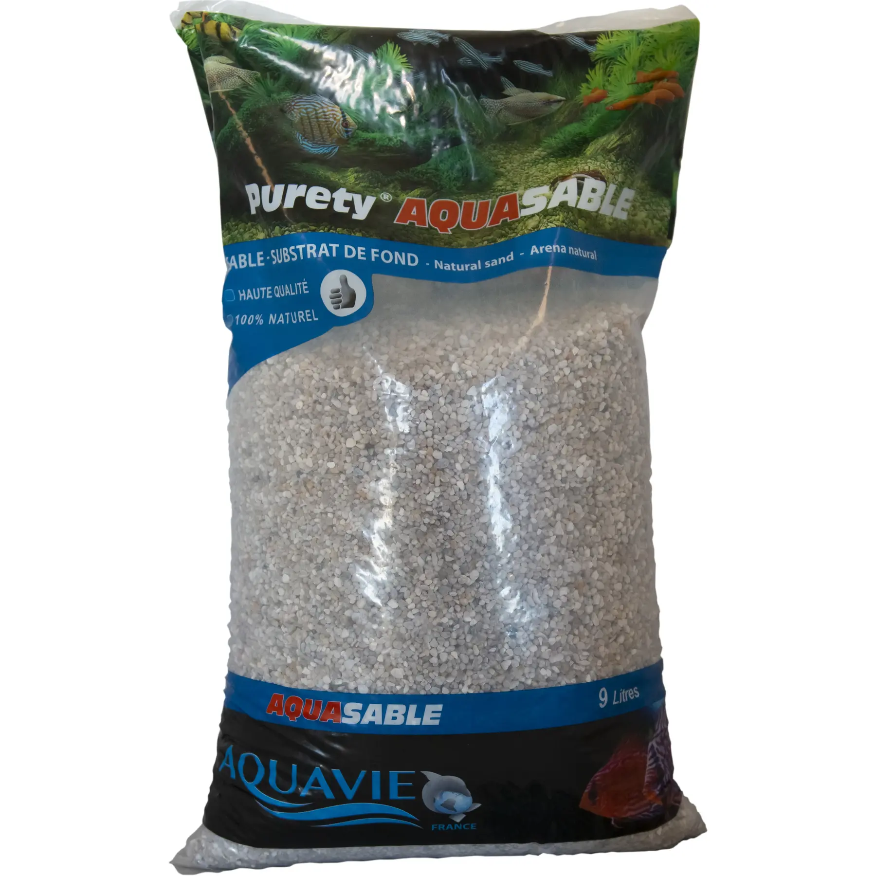 Comparer les prix de Substrat d'aquarium sable naturel Aquavie Aquasable