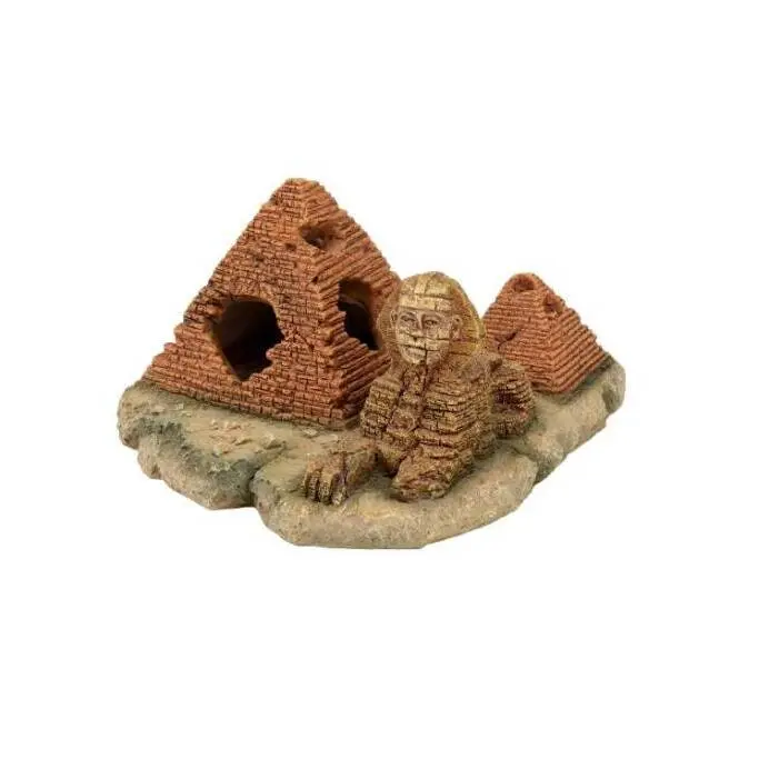 Comparer les prix de Décoration pour aquarium Aquavie Egypte Paysage Pyramide
