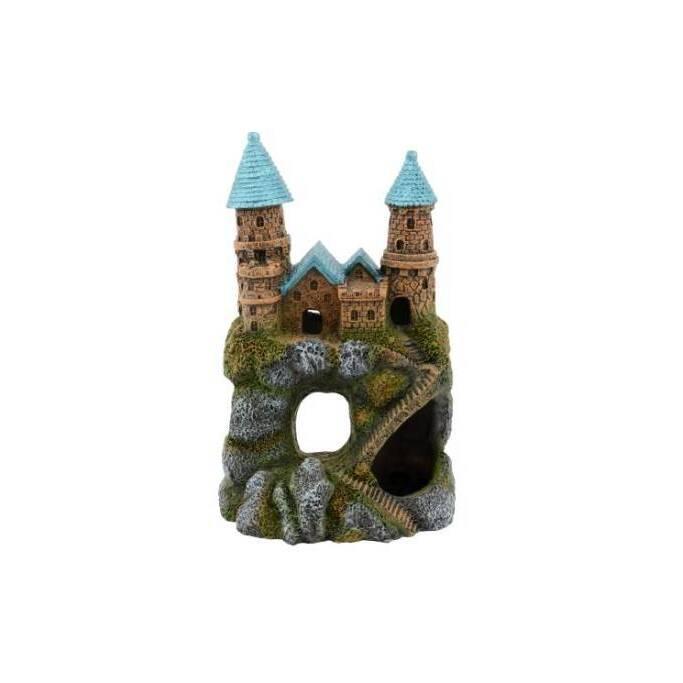 Comparer les prix de Décoration pour aquarium Aquavie Château 9