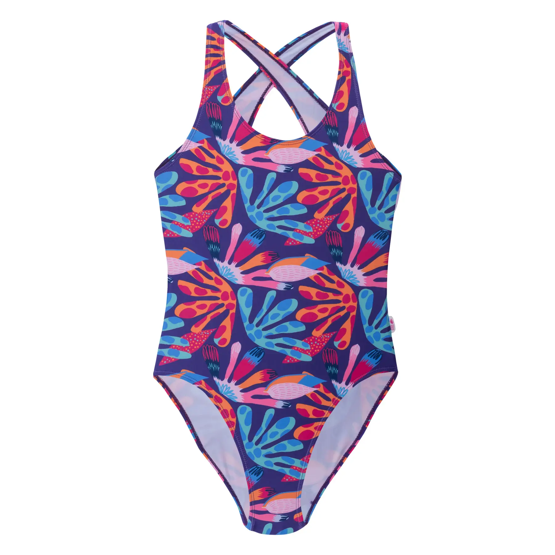 One-piece swimsuit for girls Aquawave Salava