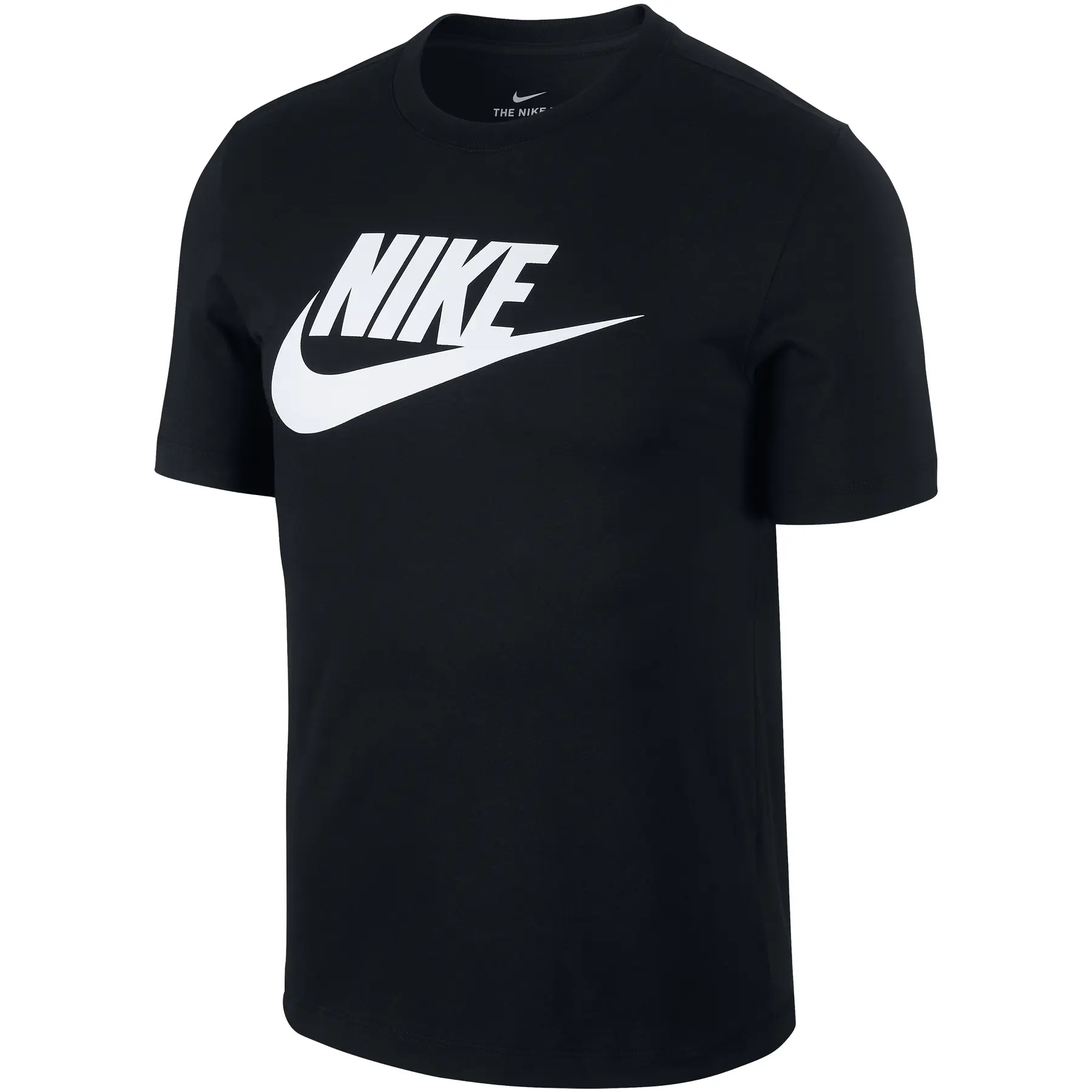 0191888621538 - NIKE Sportswear Essential Tshirt Herren BLACK WHITE AR5004-10 Gr XS