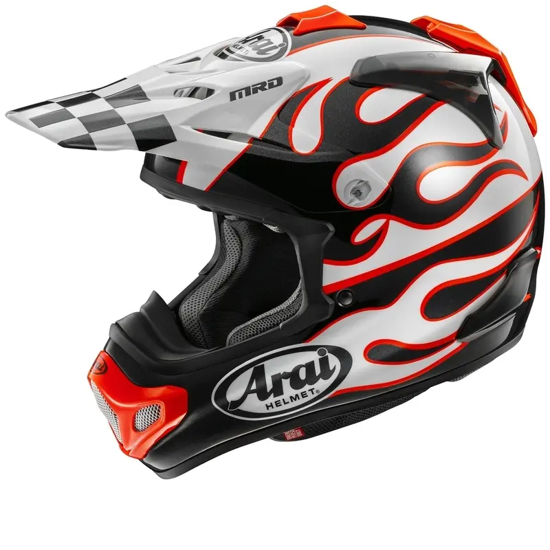 Motorrad-Cross-Helm Arai MX-V EVO - Flame