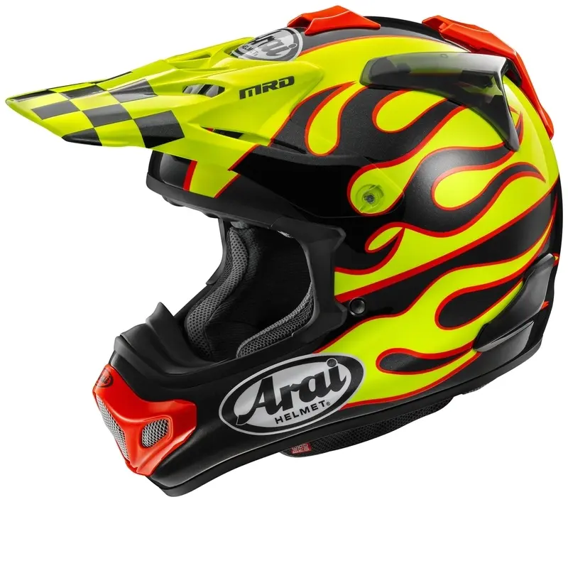 Motorrad-Cross-Helm Arai MX-V EVO - Flame