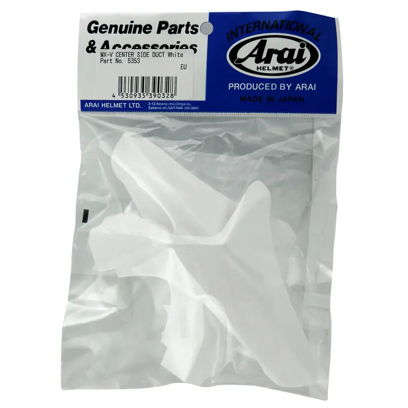 Obere seitliche Rücklüftungen für MX-V Helm Arai Center Side Duct