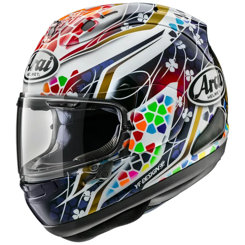Casco integrale da moto Arai RX-7V EVO Nakagami GP2