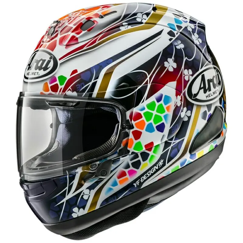 Motorrad-Integralhelm Arai RX-7V EVO Nakagami GP2