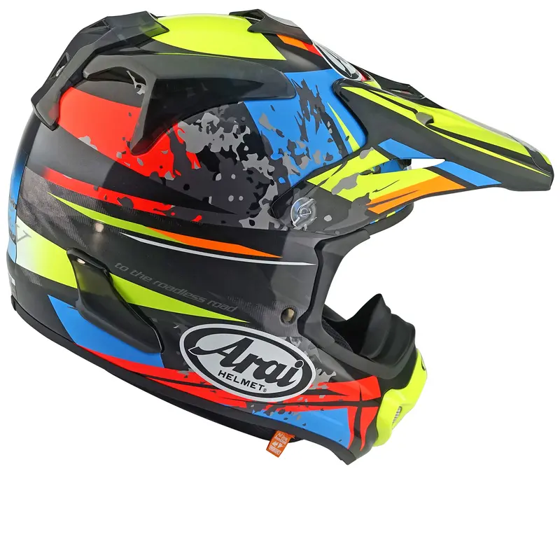 arai helmet mx gray Corsair-X Dani Samurai 3 Medium strap locator MX-V EVO | Arai Helmet