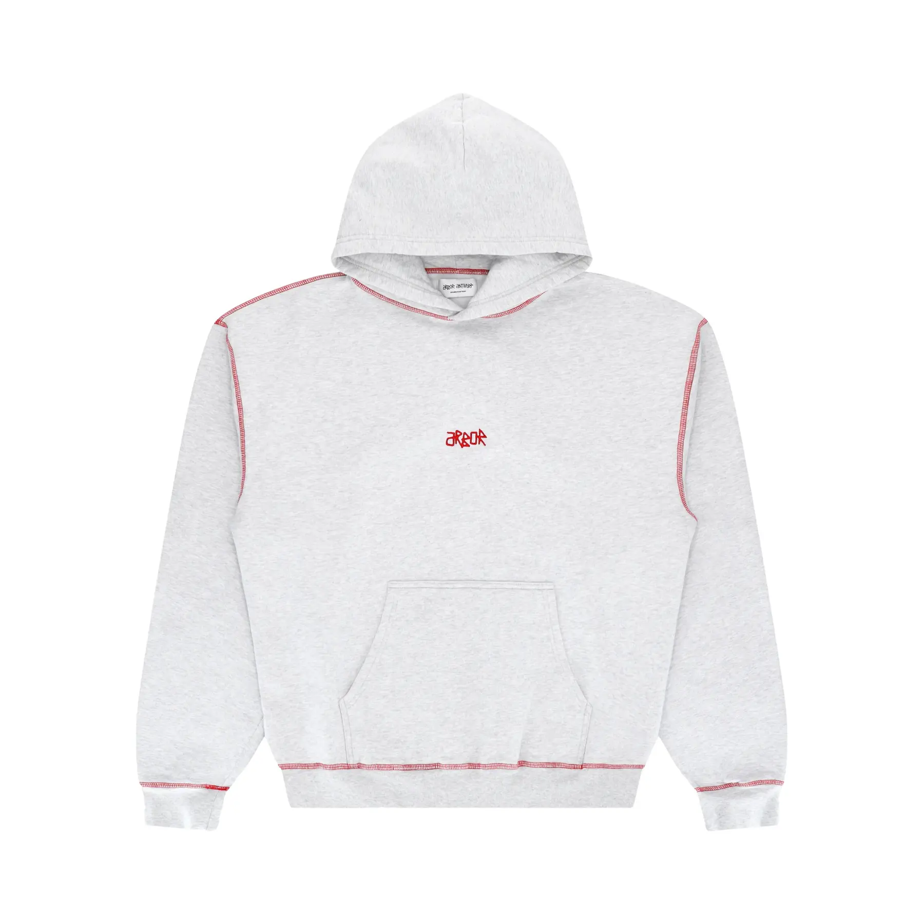 Image of Sweatshirt mit sichtbaren Nähten und Kapuze Arbor Antwerp