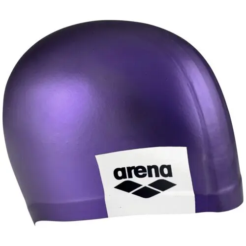 Arena Unisex Violet Bathing Cap Logo