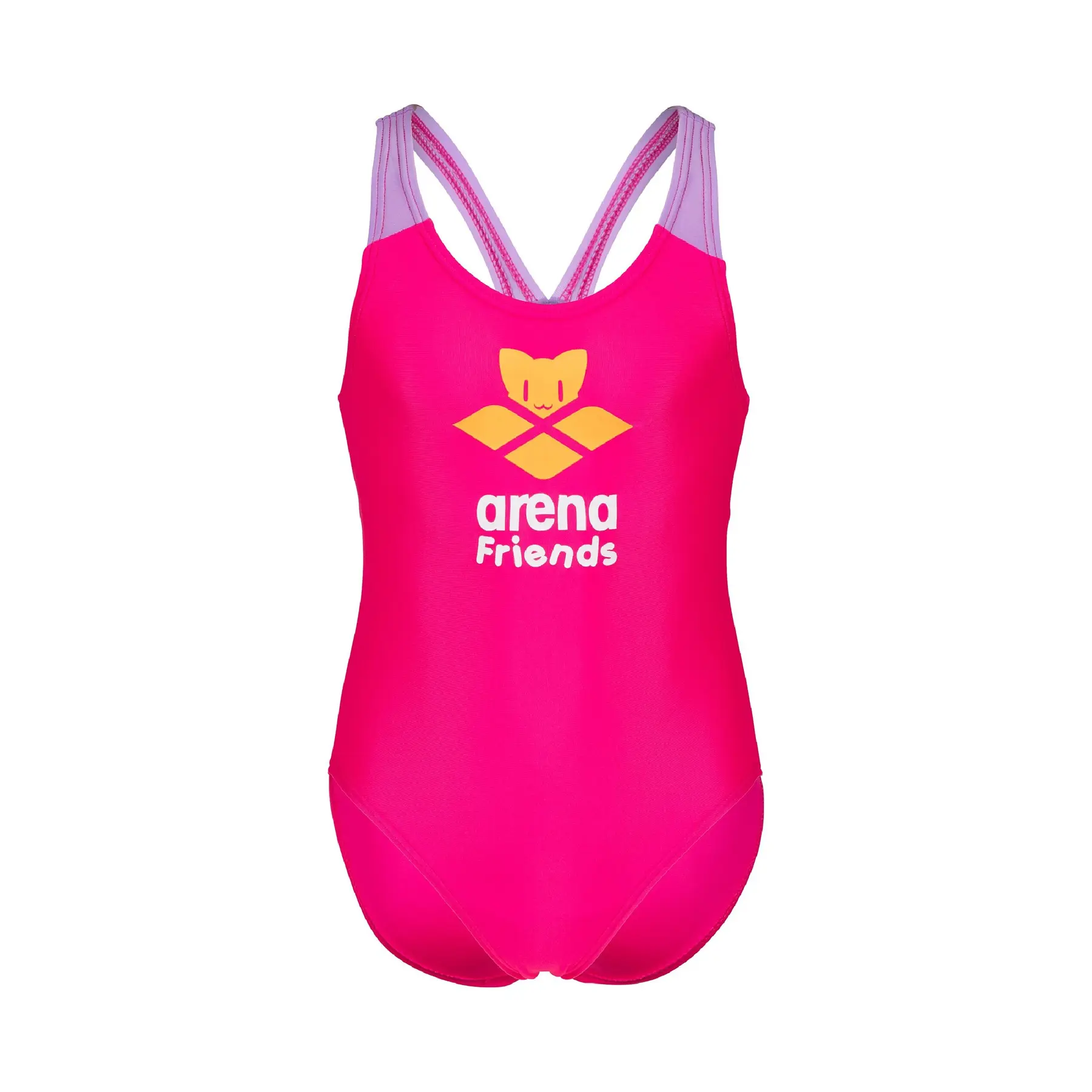 Arena Women's Rose Baby Girl 1-Piece Swimsuit Logo Cats