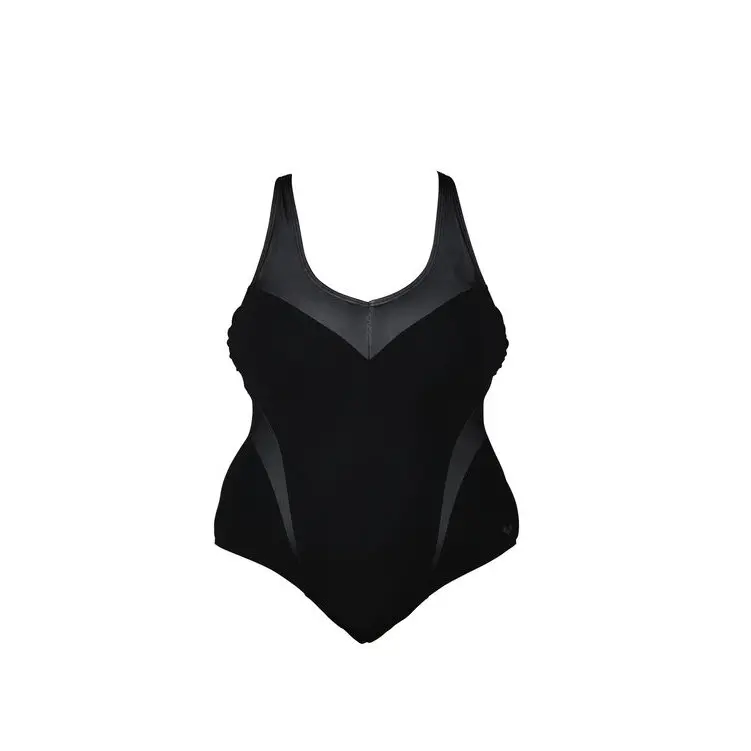 Arena Women's Noir Lightweight One-Piece Swimsuit Isabel Light Cross Back Plus