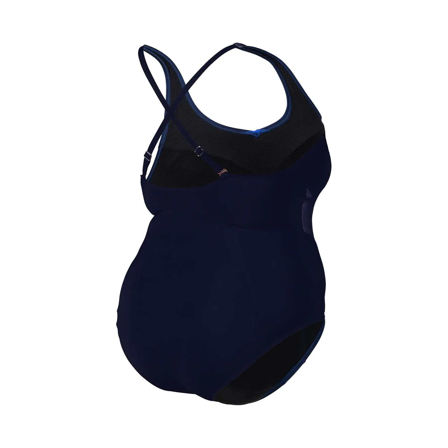 Arena Women's Bleu Lightweight One-Piece Swimsuit Isabel Light Cross Back Plus