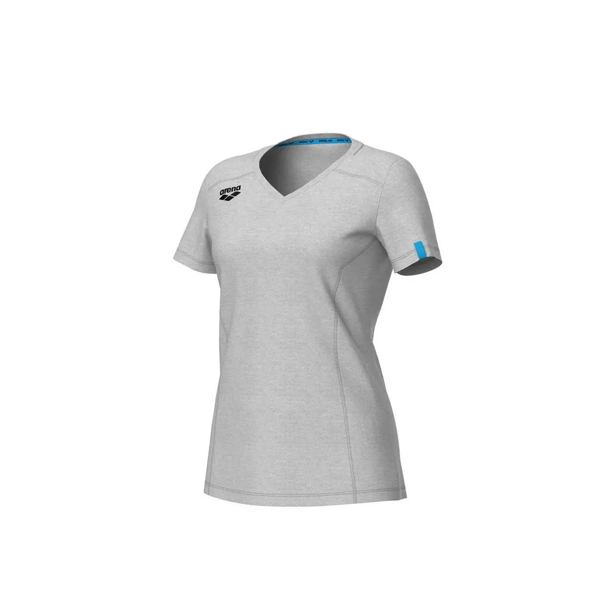 Arena Women's Gris T-Shirt Team Panel