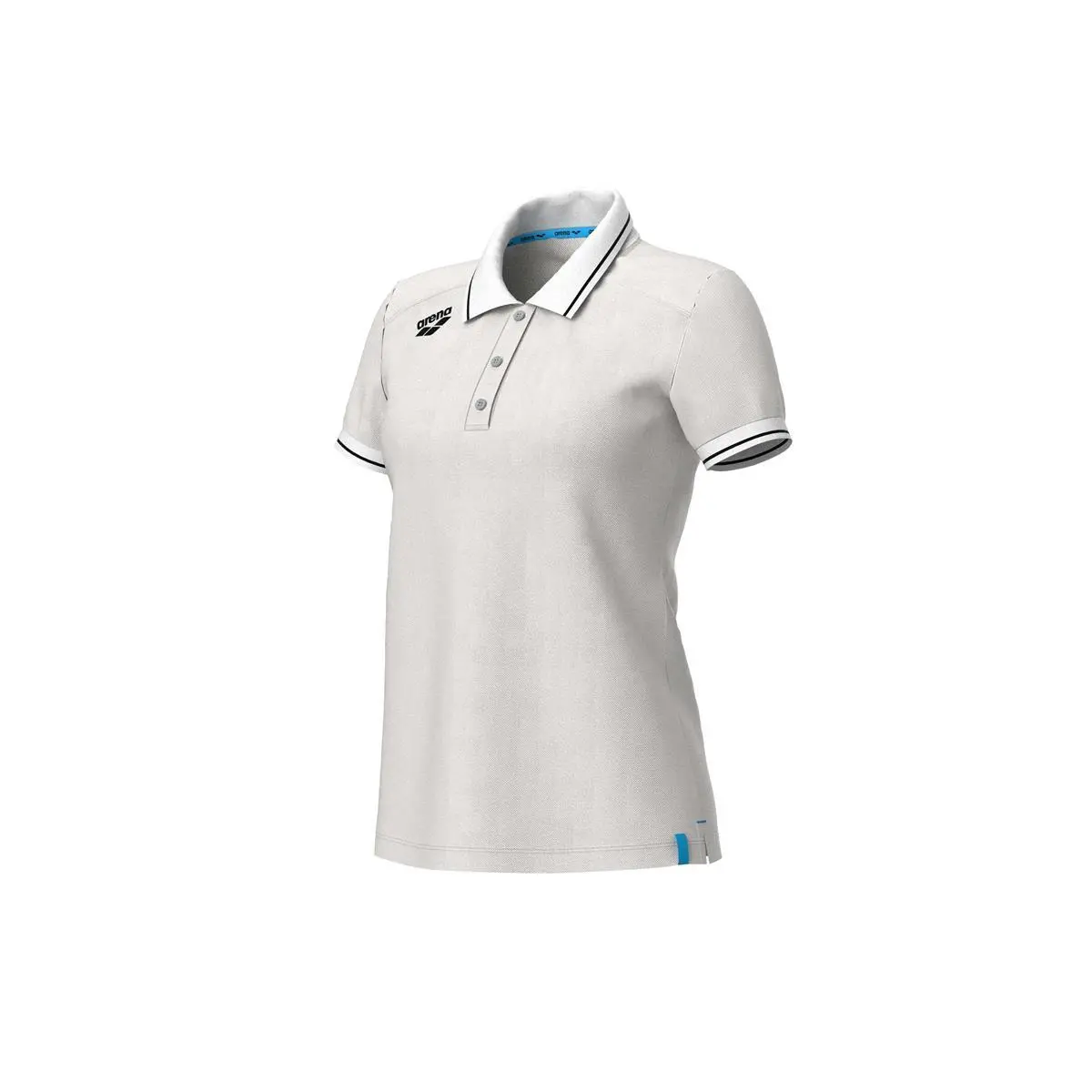 Arena Women's Blanc Cotton Polo Shirt Team Solid
