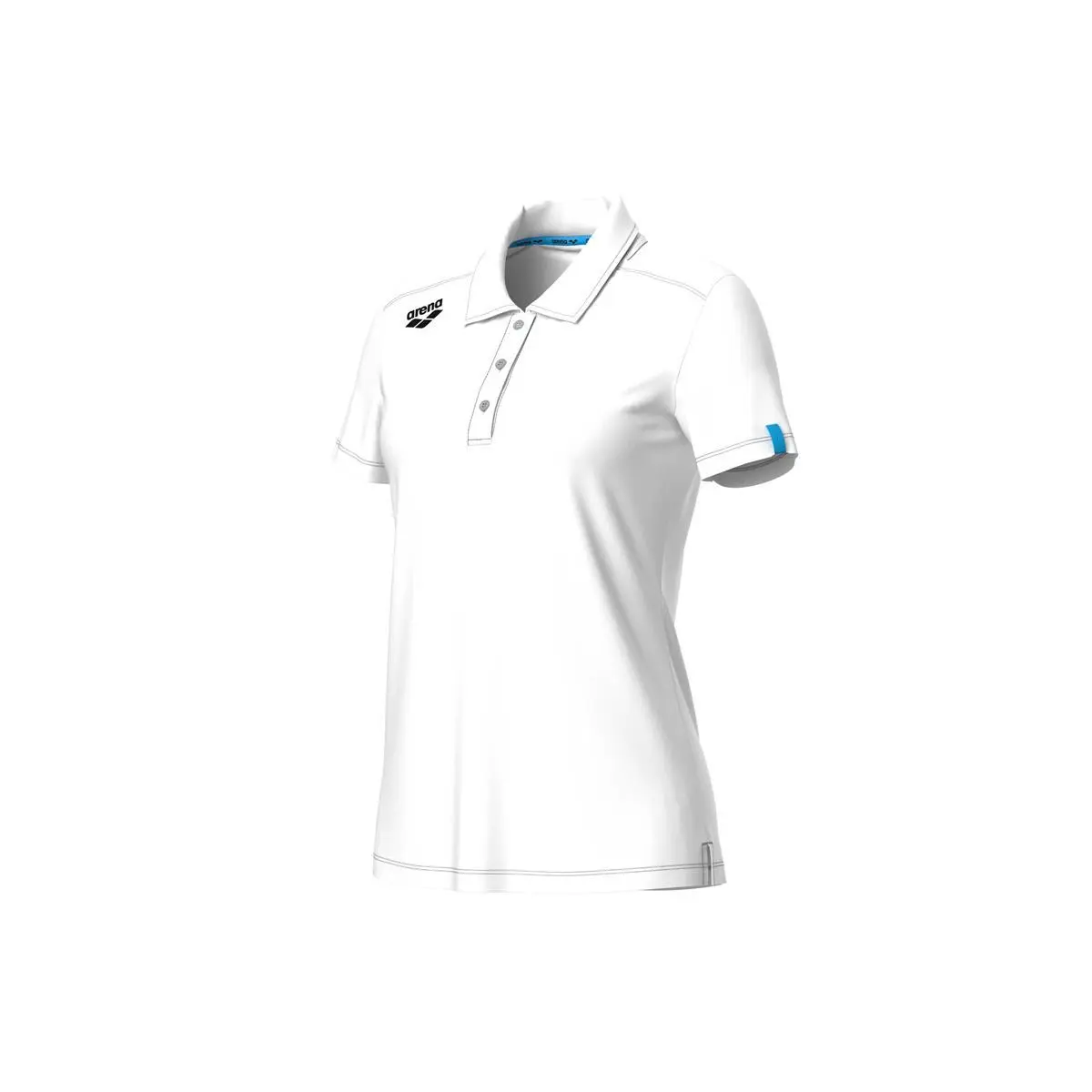 Arena Women's Blanc Polo Shirt Team Solid