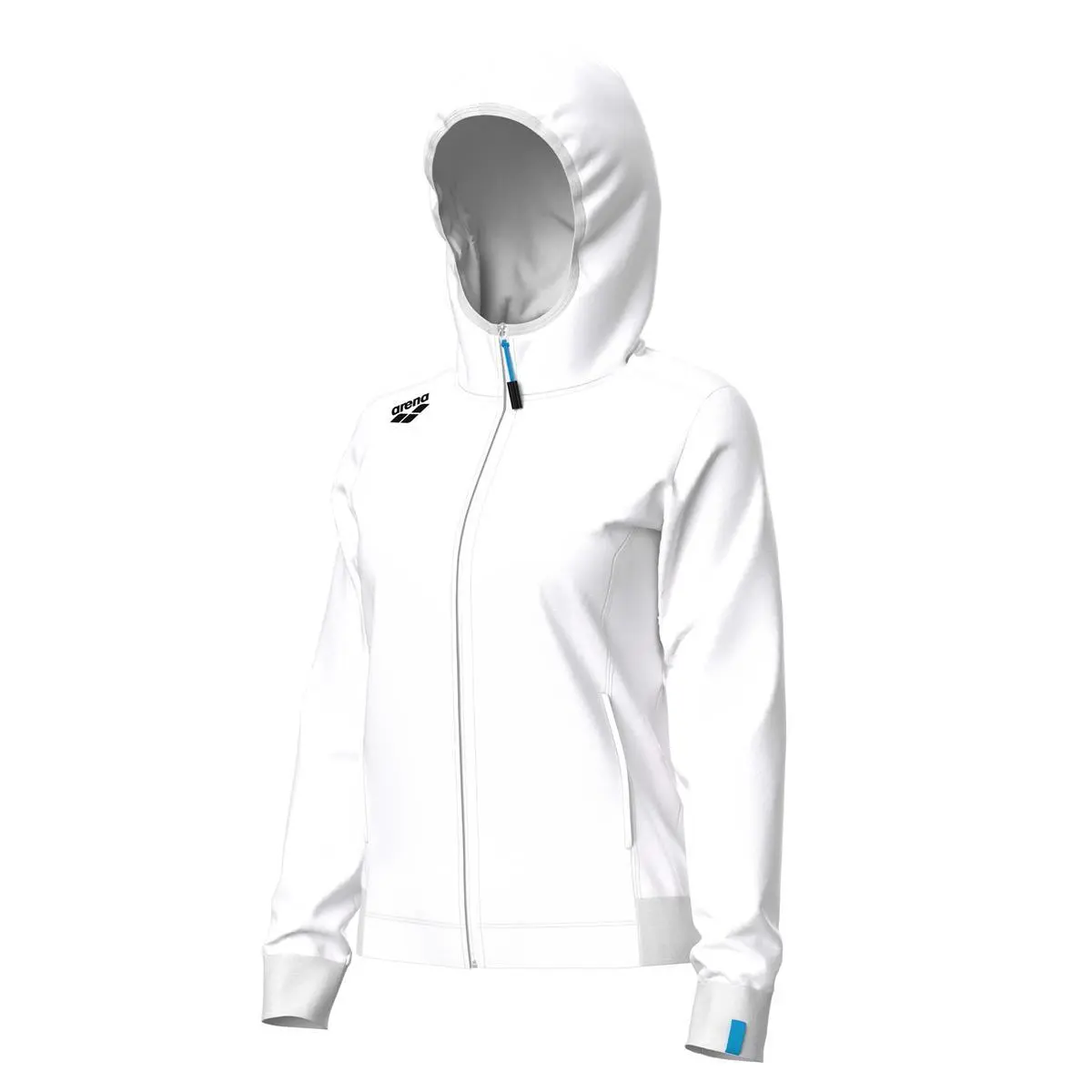 Arena Women's Blanc Hooded Sweatshirt Team Panel