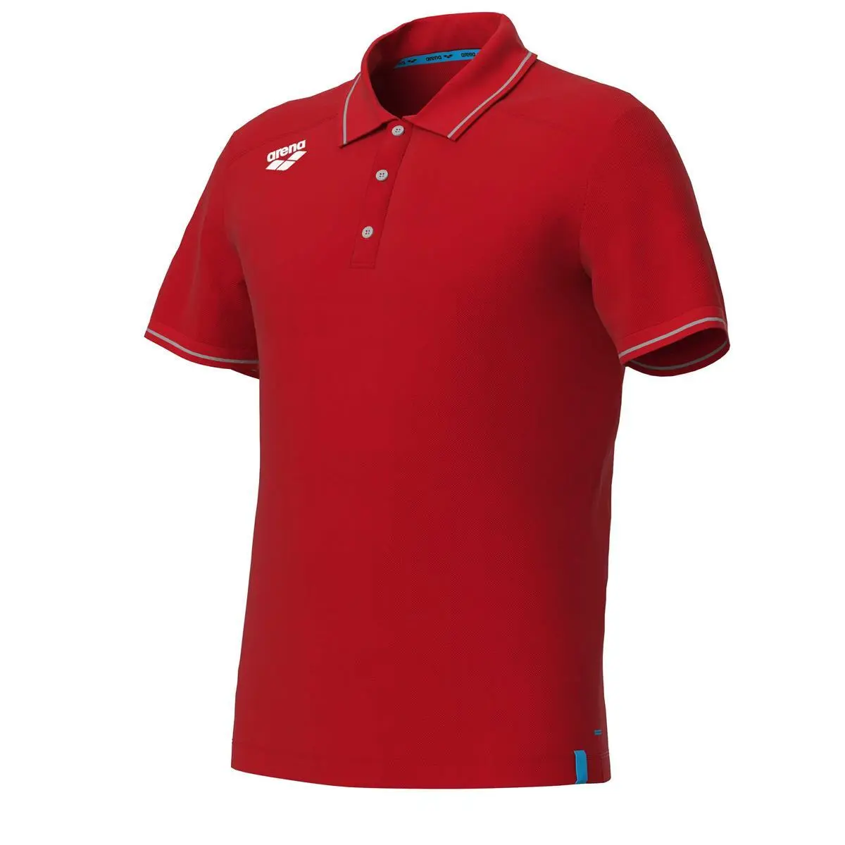 Arena Unisex Rouge Cotton Polo Shirt Team Solid