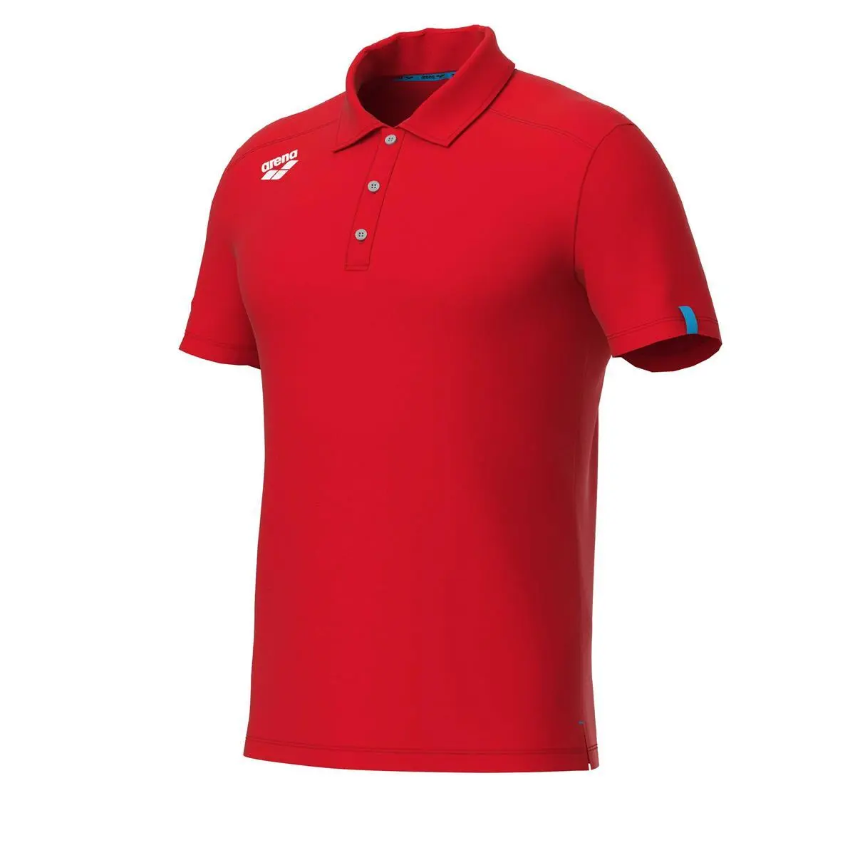 Arena Unisex Rouge Polo Team Solid