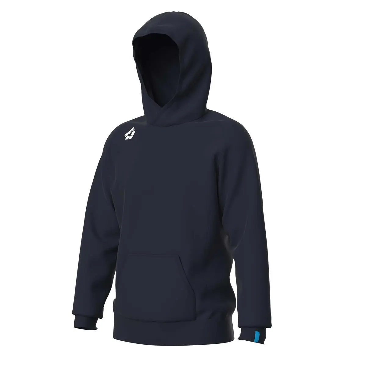 Arena Unisex Bleu Hooded Sweatshirt Team Panel