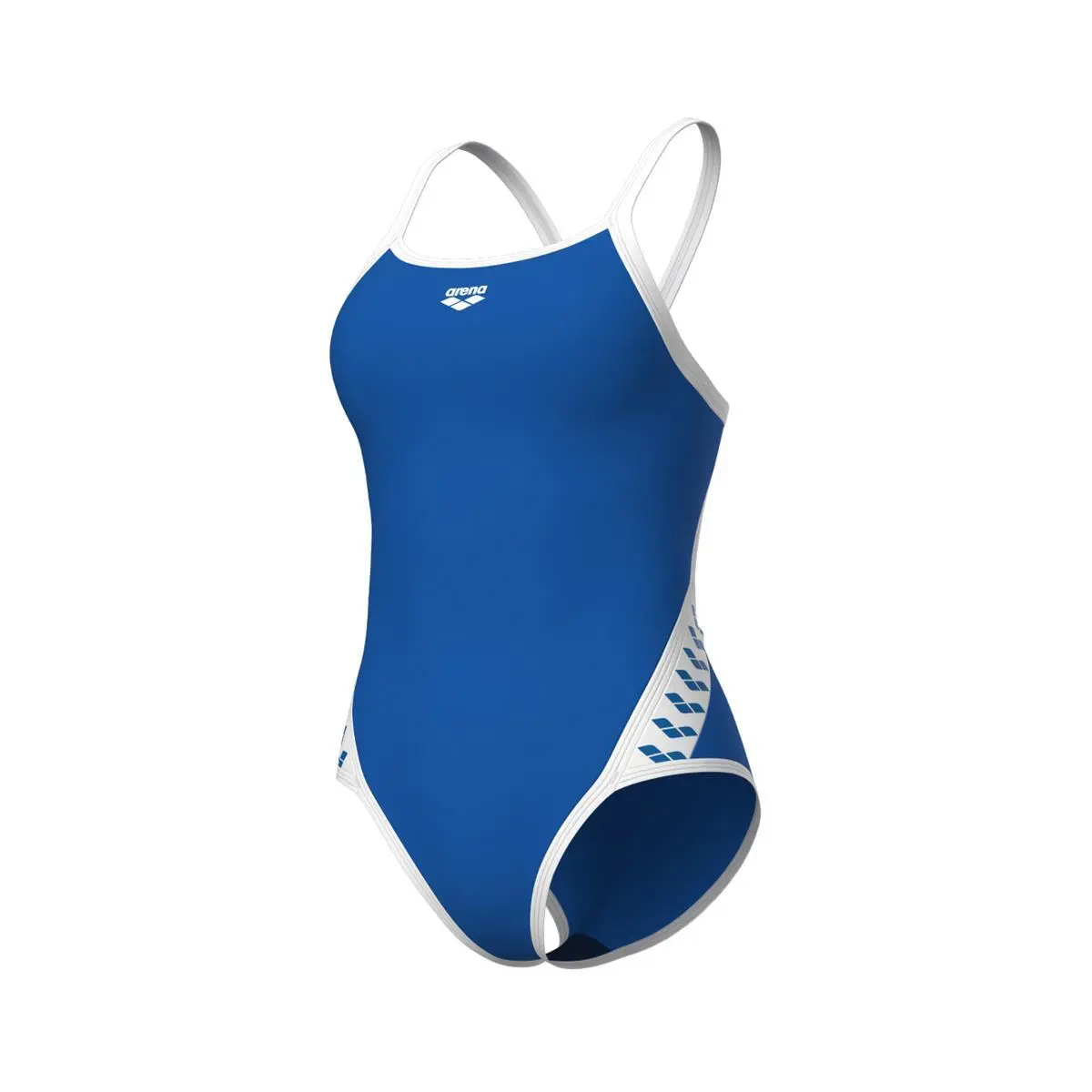 Arena Women's Bleu 1-Piece Swimsuit Icons Super Fly Back Solid