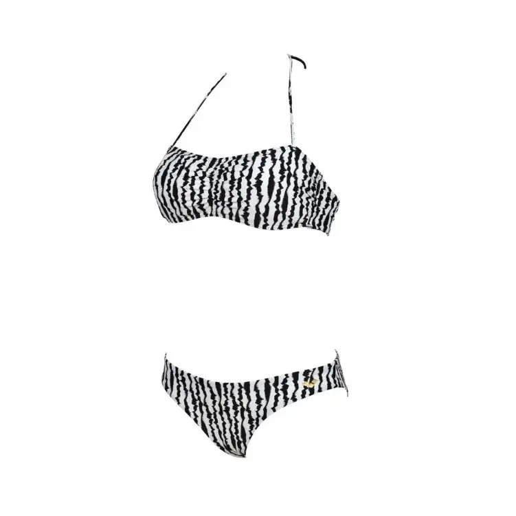 Arena Women's Noir 2-Piece Swimsuit For Bandeau Allover