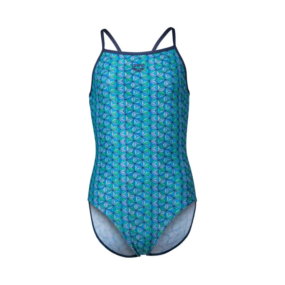 Arena Girls Bleu One-Piece Swimsuit For Starfish Lightdrop
