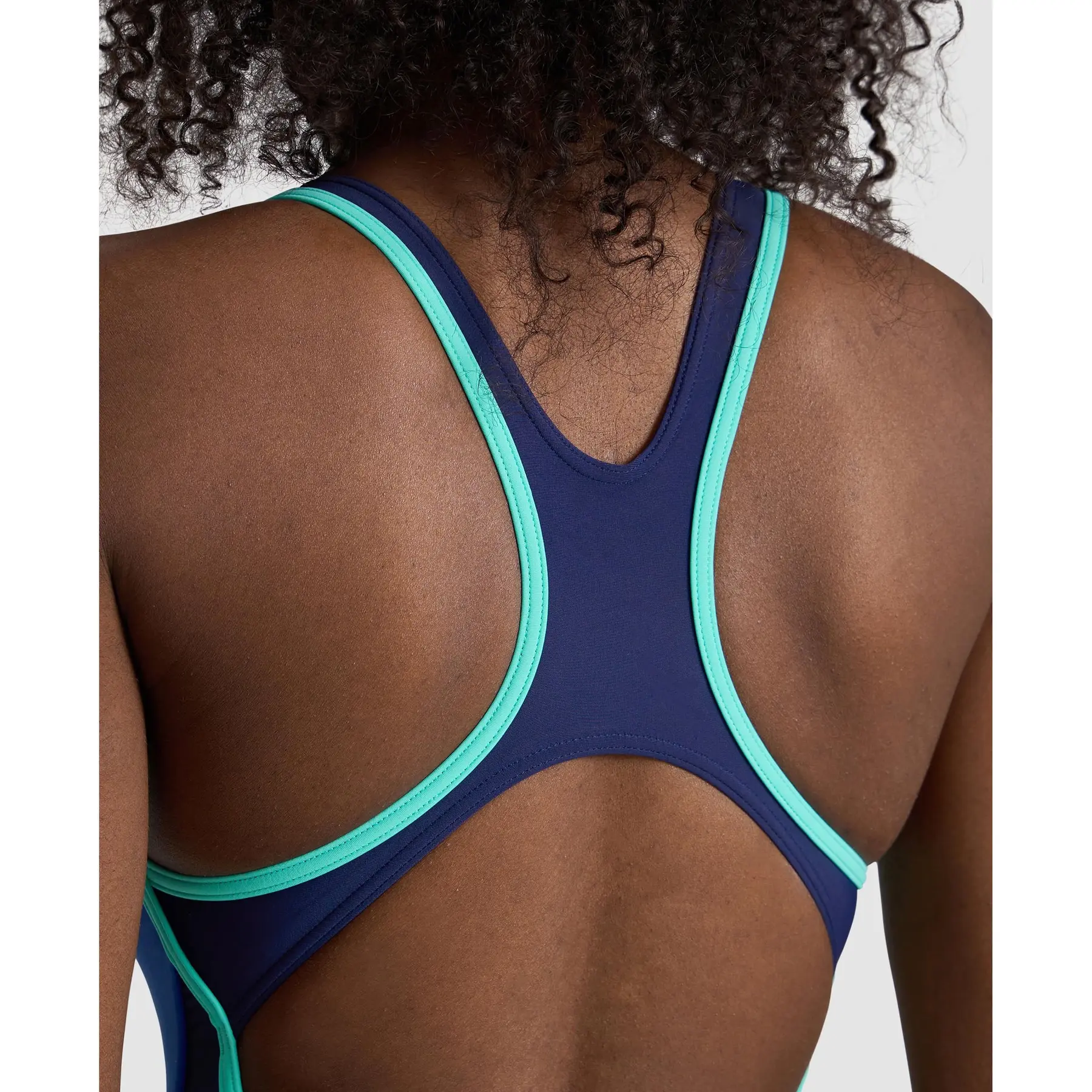 ARENA Maillot De Bain Une Pièce Femme Maxlife – Rayures Mélangées – Tissu Haute Résistance Au Chlore – Competition