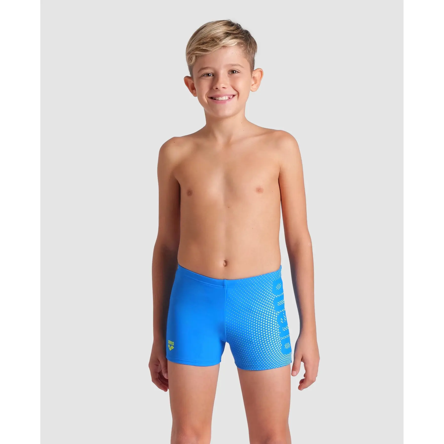 Arena Boys Bleu Children's Swim Trunks Dim Light