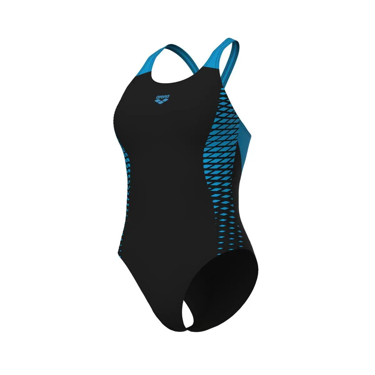 Arena Women's Noir 1-Piece V-Back Swimsuit Openings