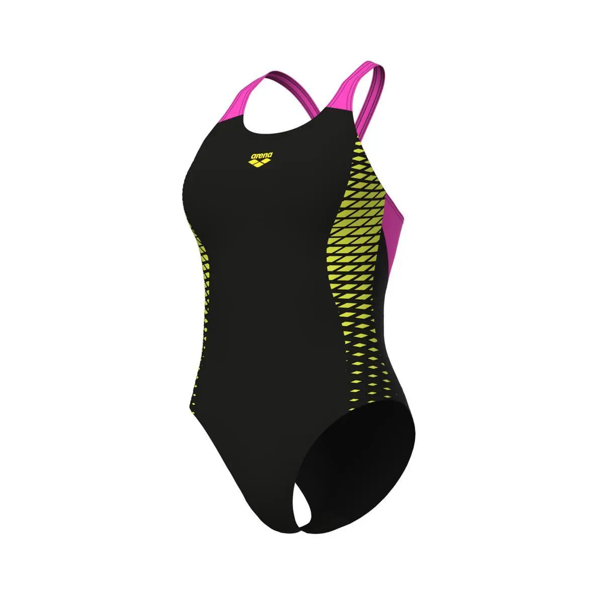 Arena Women's Noir 1-Piece V-Back Swimsuit Openings