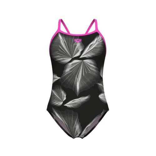 Women's 1-piece swimsuit Arena Frozen Leave Ligh